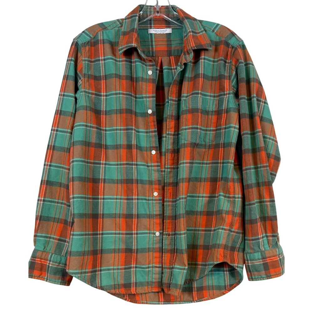 Journal Standard Mens Plaid Flannel Shirt Button Down Large Japanese‎ Layering